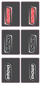 SHOWA Fork Tube Decals | Carbon Fiber